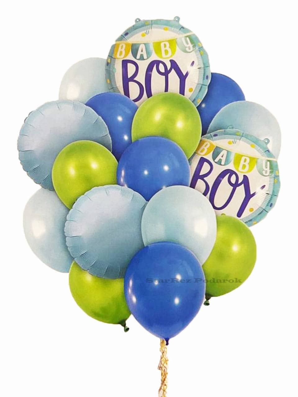 Набор шаров Baby boy 16X 1