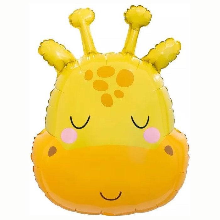 Жираф с гелием
